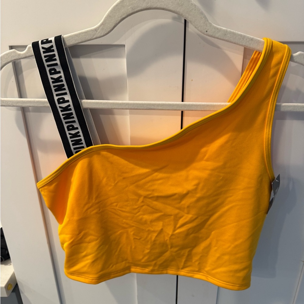 Yellow Sports Bra